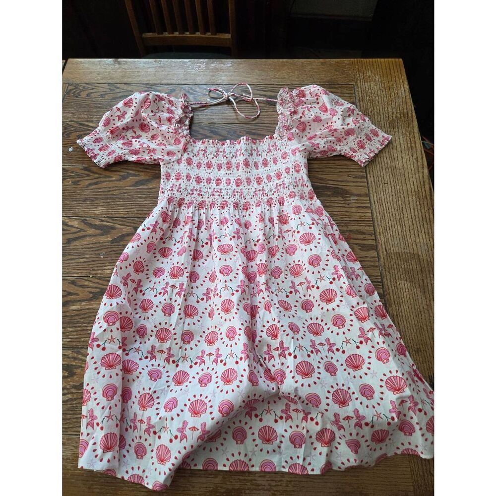 HILL HOUSE The Athena Nap Dress Mermaid sz Medium - Picture 2 of 4